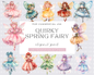 Quirky Spring Fairy Clipart PNG, Fairy tale PNG, Fairy Illustration Spring PNG, Digital Paper Craft, Sublimation, Commercial Use