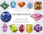 Gemstone Clipart - Mystical magic gems, Luxury diamond, 45 PNGs, Instant download for commercial use